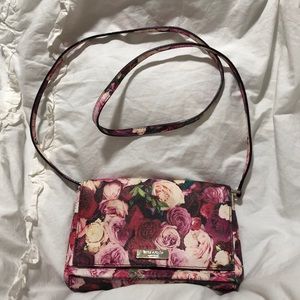 Kate spade floral crossbody